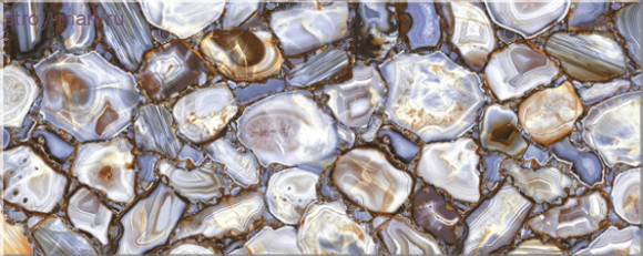 Агат Блю Плитка настенная 50,5х20,1 Агат Блю Плитка настенная 50,5х20,1