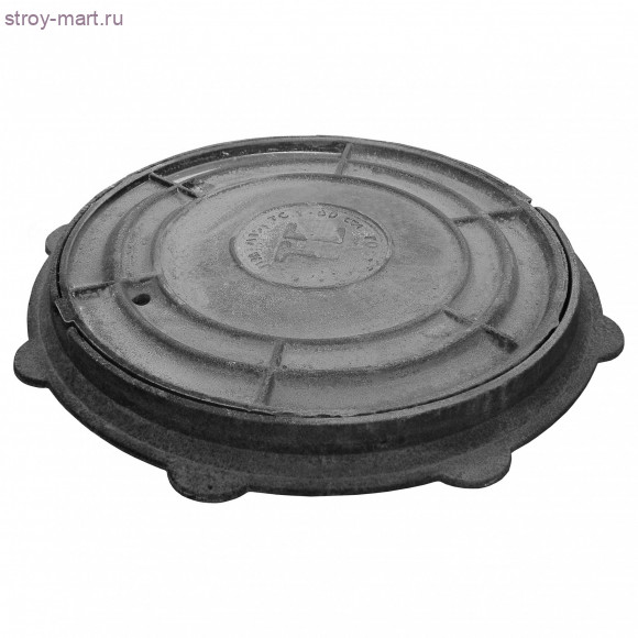 Люк чугун теплосеть ТС тип Т С250 m=89кг ГОСТ 3634-99 - 004-0025