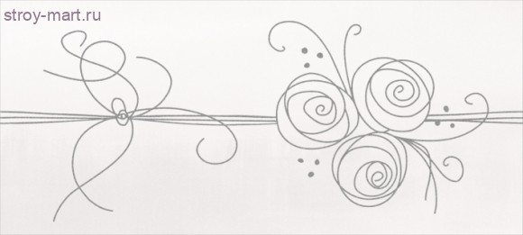 Decor Laura Plata Декор 27x60 Decor Laura Plata Декор 27x60