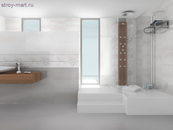 Decor Laura Plata Декор 27x60 Decor Laura Plata Декор 27x60