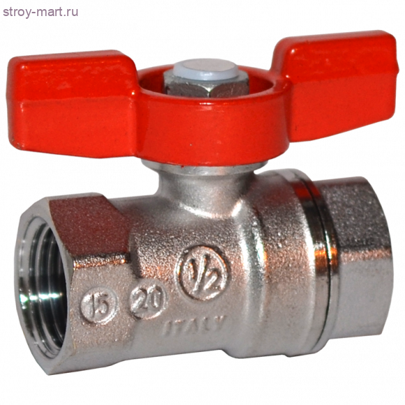 Кран шаровой латунь R251D Ду 20 ВР/ВР бабочка Giacomini R251X004 - 4606034139479 Кран шаровой латунь R251D Ду 20 ВР/ВР бабочка Giacomini R251X004 - 4606034139479