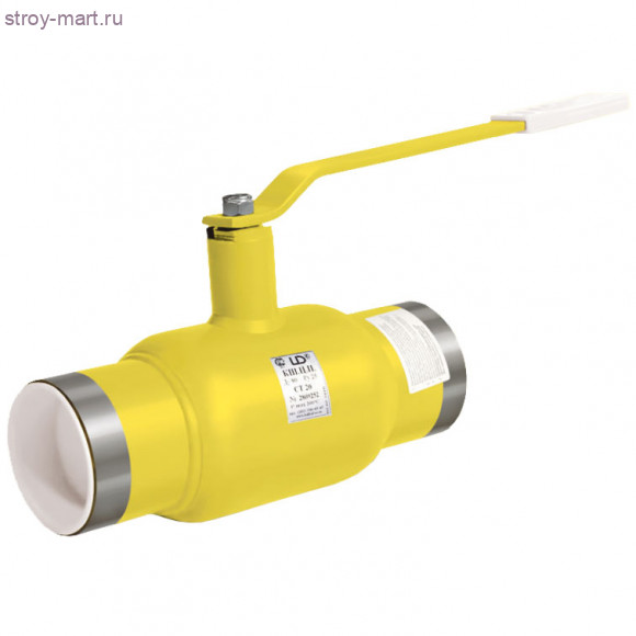 Кран шаровой сталь газ Ду 100 Ру25 под приварку LD - 007-4946
