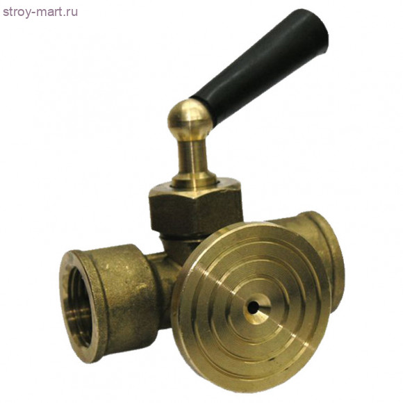 Кран для манометра 11б38бк/11б18бк Ду 15 ВР/ВР 3-ход STC 1052 - 4606034086506 Кран для манометра 11б38бк/11б18бк Ду 15 ВР/ВР 3-ход STC 1052 - 4606034086506