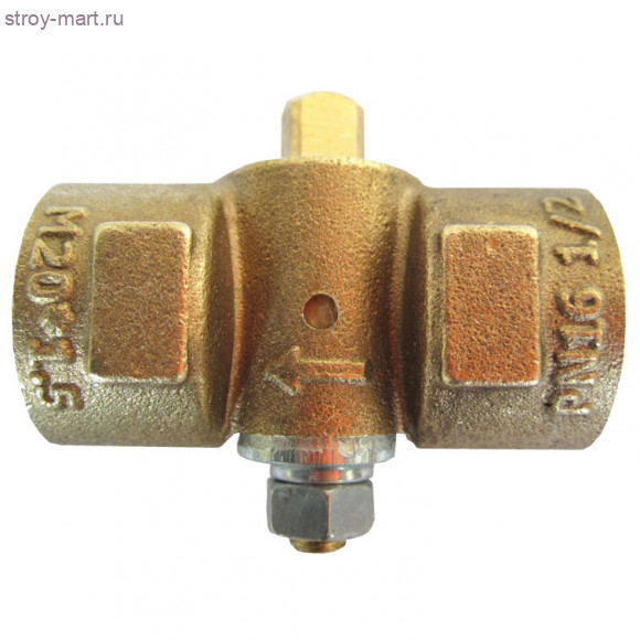 Кран для манометра 11б38бк/11б18бк Ду 15 ВР/ВР 3-ход STC 1052 - 4606034086506 Кран для манометра 11б38бк/11б18бк Ду 15 ВР/ВР 3-ход STC 1052 - 4606034086506