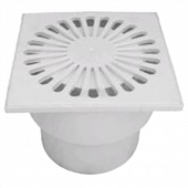 Трап вертикальный PP Ду 50 (150х150) белый РосТурПласт 11382 Трап вертикальный PP Ду 50 (150х150) белый РосТурПласт 11382