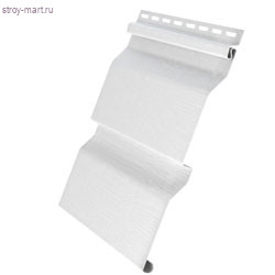 Сайдинг GL «Корабельный брус» белый Amerika D4.4 (0,224х3,60м) 0,8064 м2 (22 шт./уп.) - С-000085277