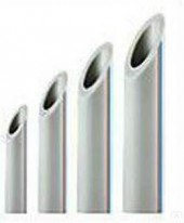 Труба PP-R белый Дн 75х12,5 Ру20 80C. L=4м Pro Aqua - 033-1837