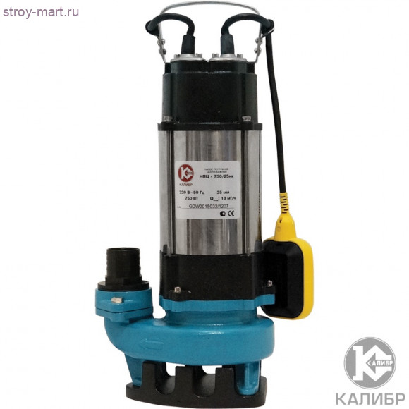 Эл. насос центроб. "Калибр НПЦ-750/25НК" Эл. насос центроб. "Калибр НПЦ-750/25НК"