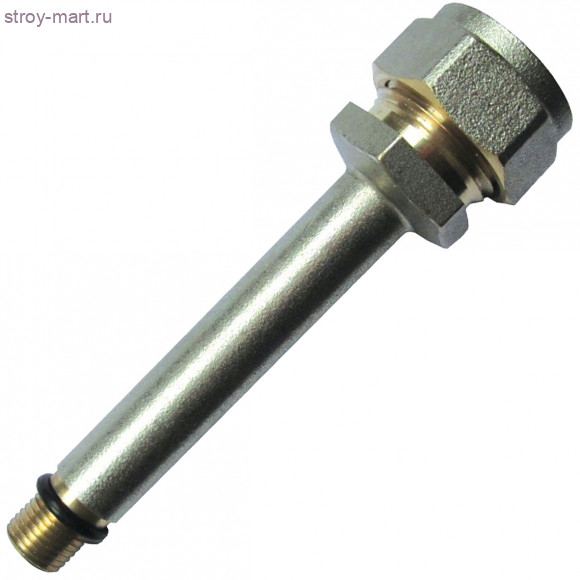 Соединитель МП для трубы и смесителя латунь Faro Дн 16хМ10х135гр L=94мм STC 6471 никель - 4606034154526 Соединитель МП для трубы и смесителя латунь Faro Дн 16хМ10х135гр L=94мм STC 6471 никель - 4606034154526