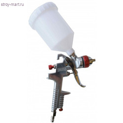 Краскопульт «888» Auarita Hvlp H-827P, верх. пластик. бочок 600 мл,сопло d-1,4мм, нерж.сталь / 9810827 - С-000074818