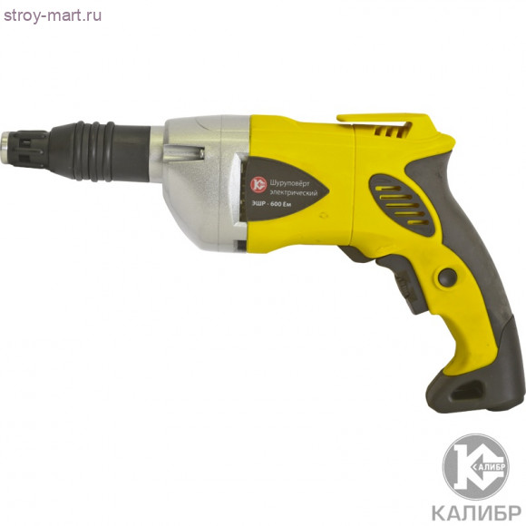 Эл. шуруповёрт "Калибр Мастер ЭШР- 600ЕМ" Эл. шуруповёрт "Калибр Мастер ЭШР- 600ЕМ"
