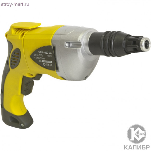Эл. шуруповёрт "Калибр Мастер ЭШР- 600ЕМ" Эл. шуруповёрт "Калибр Мастер ЭШР- 600ЕМ"