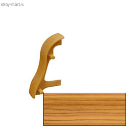 Соединитель для плинтуса ЭТ-112 вишня EсoLine (2 шт./уп.; 25 уп. / кор.) - С-000057941