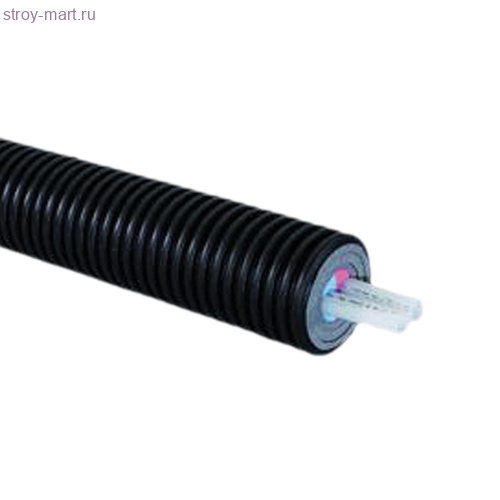 Труба теплоизолированная PE-Xa Ecoflex Thermo Twin черный 2Х40x5.5/175 Ру10 95C бухта L=200м Uponor 1045882 Труба теплоизолированная PE-Xa Ecoflex Thermo Twin черный 2Х40x5.5/175 Ру10 95C бухта L=200м Uponor 1045882