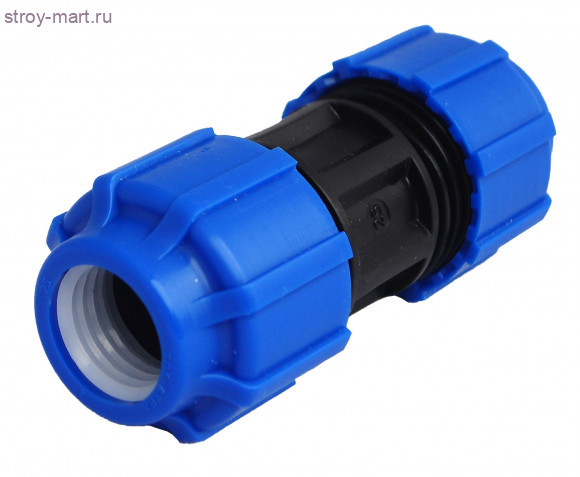 Муфта ПЭ переходн Дн 32х25 нап компресс - 4606034141250 Муфта ПЭ переходн Дн 32х25 нап компресс - 4606034141250