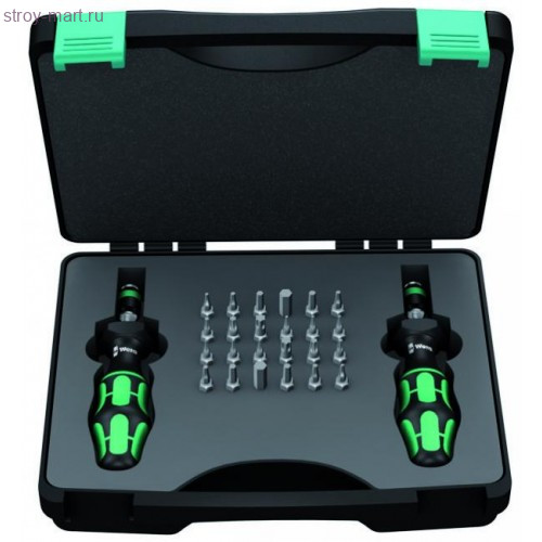 7440/41 Набор динамометрических отверток Kraftform 0,3-3,0 Нм 074738 - WE-074738 7440/41 Набор динамометрических отверток Kraftform 0,3-3,0 Нм 074738 - WE-074738