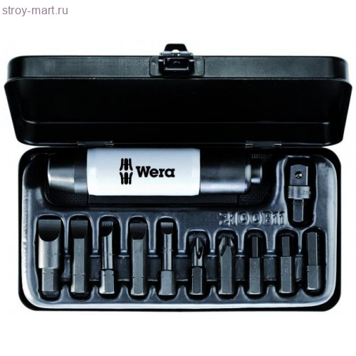 2100/B 11 Набор с ударо-поворотной отверткой 073465 - WE-073465 2100/B 11 Набор с ударо-поворотной отверткой 073465 - WE-073465