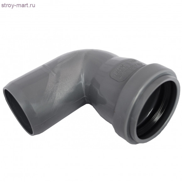 Отвод НПВХ серый Дн 110х90° б/нап в комплекте ТУ 6-49-33-92 - 027-1674 Отвод НПВХ серый Дн 110х90° б/нап в комплекте ТУ 6-49-33-92 - 027-1674