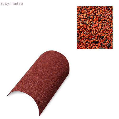 Конек полукруглый Luxard Бордо 395 мм - С-000113009 Конек полукруглый Luxard Бордо 395 мм - С-000113009