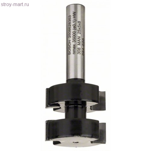 Фреза гребневая Std S8/D25/L5 - 2608628353 Фреза гребневая Std S8/D25/L5 - 2608628353