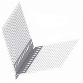 Профиль угловой ПВХ с арм.сеткой 8х12см, 2,5 м, 250 м.п./уп. - С-000118299