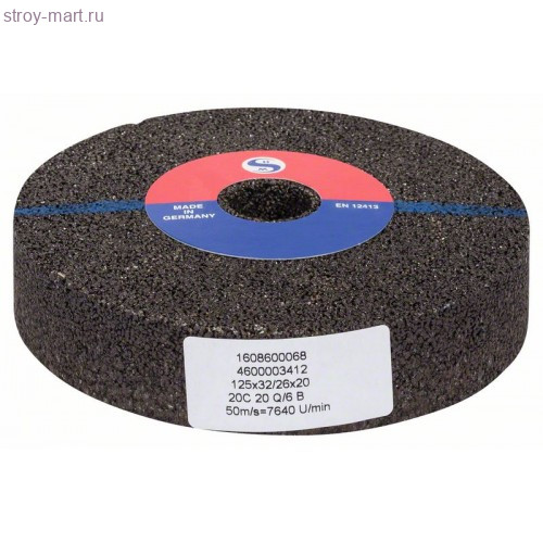 ШЛИФКРУГ Д/GGS 125MM КАРБИД КРЕМНИЯ - 1608600068 ШЛИФКРУГ Д/GGS 125MM КАРБИД КРЕМНИЯ - 1608600068