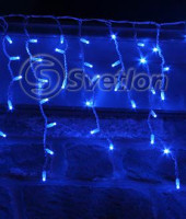 Светодиодная гирлянда "Бахрома" на черном шнуре, IL-LED-180 bl