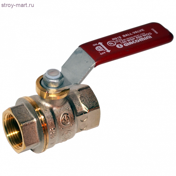 Кран шаровой латунь R910 Ду 25 ВР/ВР полный проход рычаг Giacomini R910X025 - 4606034003398 Кран шаровой латунь R910 Ду 25 ВР/ВР полный проход рычаг Giacomini R910X025 - 4606034003398