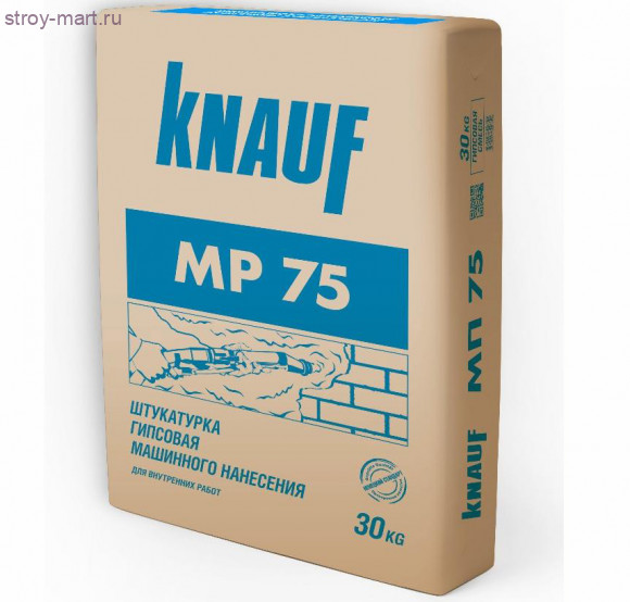 Штукатурка «Кнауф» МП 75, 30 кг (40) - С-000014134 Штукатурка «Кнауф» МП 75, 30 кг (40) - С-000014134
