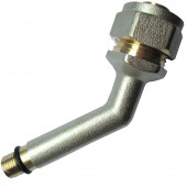 Соединитель МП для трубы и смесителя латунь Faro Дн 16хМ10 L=80мм STC 6472 никель - 4606034154519 Соединитель МП для трубы и смесителя латунь Faro Дн 16хМ10 L=80мм STC 6472 никель - 4606034154519