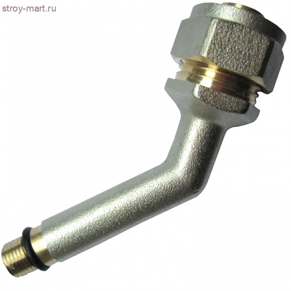 Соединитель МП для трубы и смесителя латунь Faro Дн 16хМ10 L=80мм STC 6472 никель - 4606034154519 Соединитель МП для трубы и смесителя латунь Faro Дн 16хМ10 L=80мм STC 6472 никель - 4606034154519