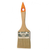Кисть плоская «Стандарт» 3,0&quot; (75мм) натуральная щетина, деревянная ручка (0126250) (12) - С-000076847