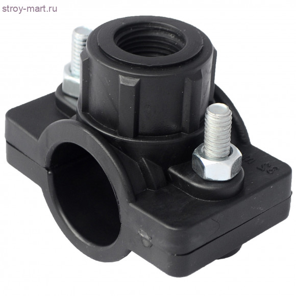 Седелка ПЭ Дн 40х3/4 ВР нап компресс - 4606034036808