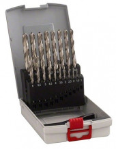 Набор 19шт,сверла HSS-G,ф1-10мм,ProBox - 2.608.587.013