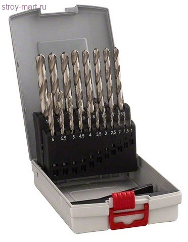 Набор 19шт,сверла HSS-G,ф1-10мм,ProBox - 2.608.587.013