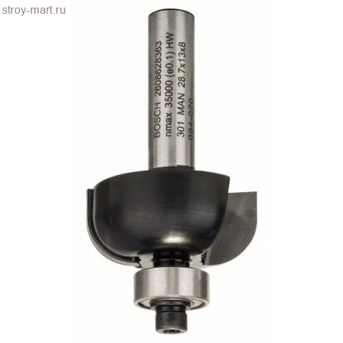 Фреза галтельная Std S8/R8/D28,7/L13 - 2608628363