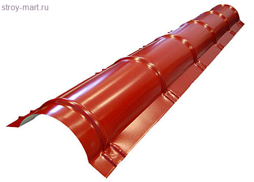 Планка конька полукруглого, Q L=2м - С-000095870 Планка конька полукруглого, Q L=2м - С-000095870