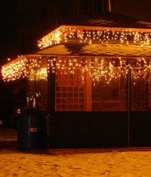 Светодиодная гирлянда "Бахрома", iL-Led-180 white flash