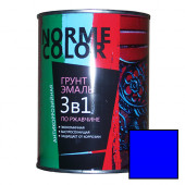 Грунт-эмаль 3 в 1 «Norme Color» синяя 0.9л. (14 шт/уп) - С-000112151