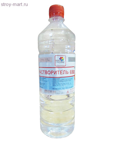 Растворитель 650 «RDS Decor» (ТУ) 1л. пэт. (20 шт/уп.) - С-000082154 Растворитель 650 «RDS Decor» (ТУ) 1л. пэт. (20 шт/уп.) - С-000082154