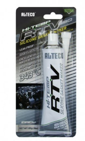 Герметик силиконовый «Alteco» (серый) прокладочный, высокотемпературный 85 гр . - С-000120493