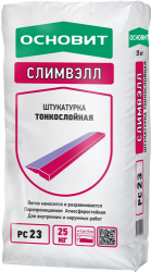 Штукатурка Фасадная Тонкослойная Основит слимвэлл Т - 23 25 кг (42 шт/под) - С-000018774 Штукатурка Фасадная Тонкослойная Основит слимвэлл Т - 23 25 кг (42 шт/под) - С-000018774