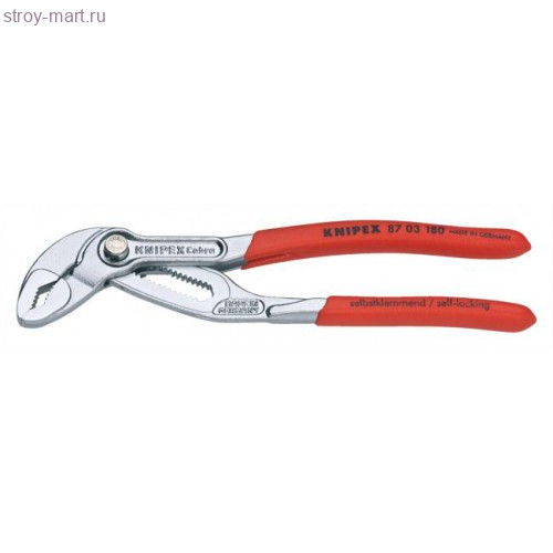 Клещи сантехнические переставные Cobra 87 03 180 - KN-8703180 Клещи сантехнические переставные Cobra 87 03 180 - KN-8703180