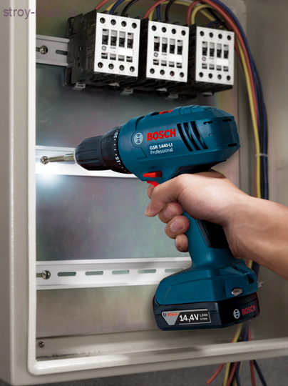 Аккумуляторная дрель-шуруповерт Bosch GSR 1440-LI Professional - 06019A8405 Аккумуляторная дрель-шуруповерт Bosch GSR 1440-LI Professional - 06019A8405
