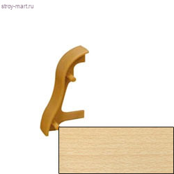 Соединитель для плинтуса ЭТ-109 бук ясный EсoLine (2 шт./уп.; 25 уп. / кор.) - С-000057938 Соединитель для плинтуса ЭТ-109 бук ясный EсoLine (2 шт./уп.; 25 уп. / кор.) - С-000057938