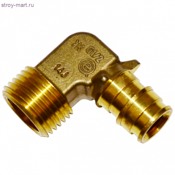 Угольник для PE-X латунь Дн 20х3/4 Uponor 1023025 Угольник для PE-X латунь Дн 20х3/4 Uponor 1023025