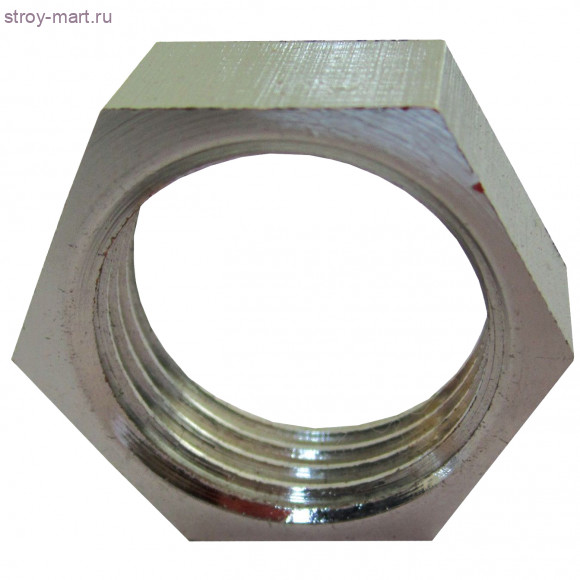 Контргайка латунь хром Ду 20 ВР Faro STC 5714 - 4606034007860 Контргайка латунь хром Ду 20 ВР Faro STC 5714 - 4606034007860