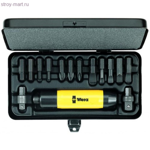 2091/15 Набор с ударно-поворотной отверткой 073460 - WE-073460 2091/15 Набор с ударно-поворотной отверткой 073460 - WE-073460