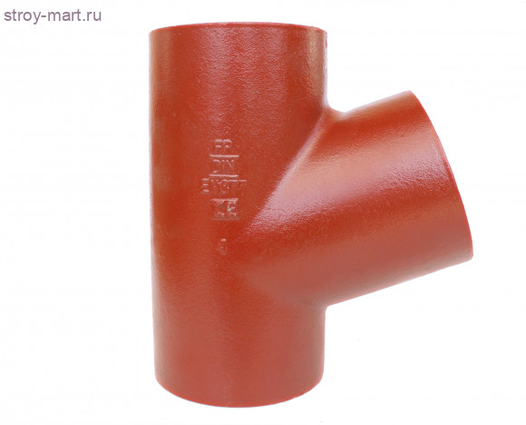 Тройник чугун Дн 70х70х90° б/растр SML - 027-7798