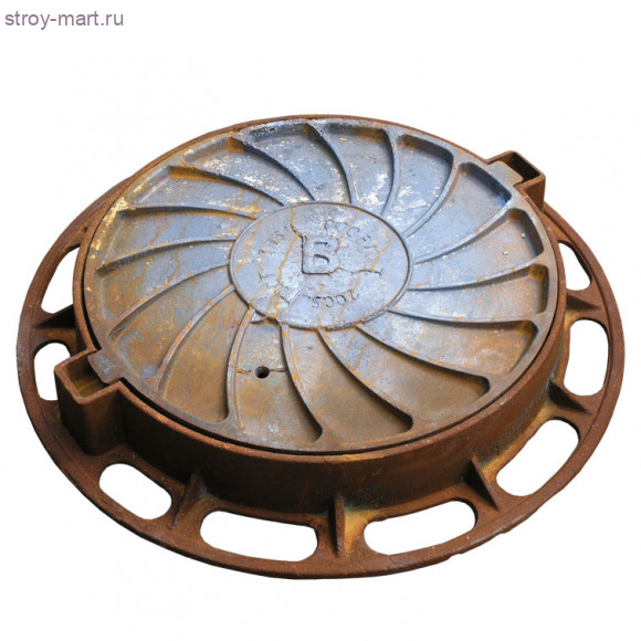 Люк чугун дождевой канализации Д тип Т С250 m=108кг ГОСТ 3634-99 - 004-0074 Люк чугун дождевой канализации Д тип Т С250 m=108кг ГОСТ 3634-99 - 004-0074